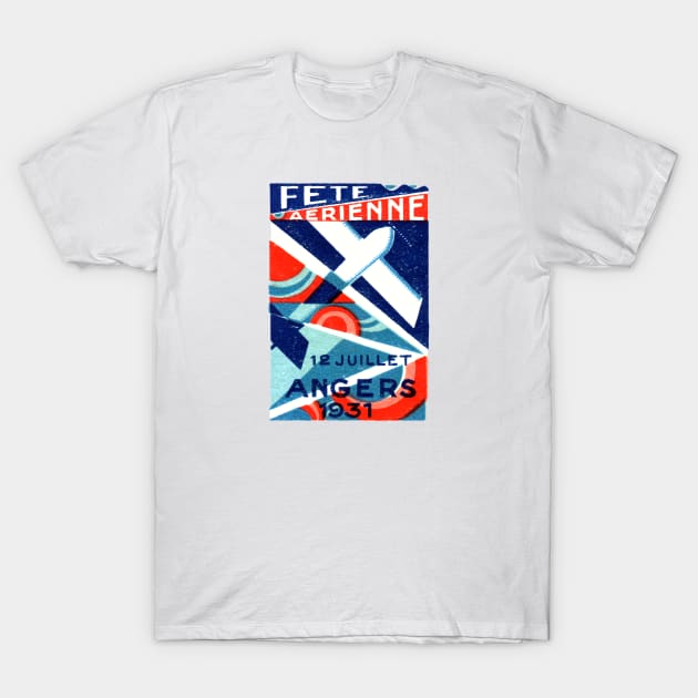 1931 French International Air Show T-Shirt by historicimage